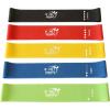 imageFit Simplify Resistance Loop Exercise Bands with Instruction Guide and Carry Bag Set of 5Assorted