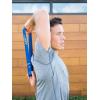 imageFit Simplify Resistance Loop Exercise Bands with Instruction Guide and Carry Bag Set of 5Blue