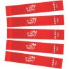 imageFit Simplify Resistance Loop Exercise Fitness Bands with Instruction Guide and Carry Bag Set of 5Red