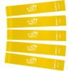 imageFit Simplify Resistance Loop Exercise Fitness Bands with Instruction Guide and Carry Bag Set of 5Yellow