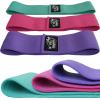 imageFit Simplify Resistance Loop Exercise Bands and Fabric Resistance Hip Bands