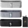imageFit Simplify Non Slip Fabric Resistance Hip Cloth Bands Set of 3